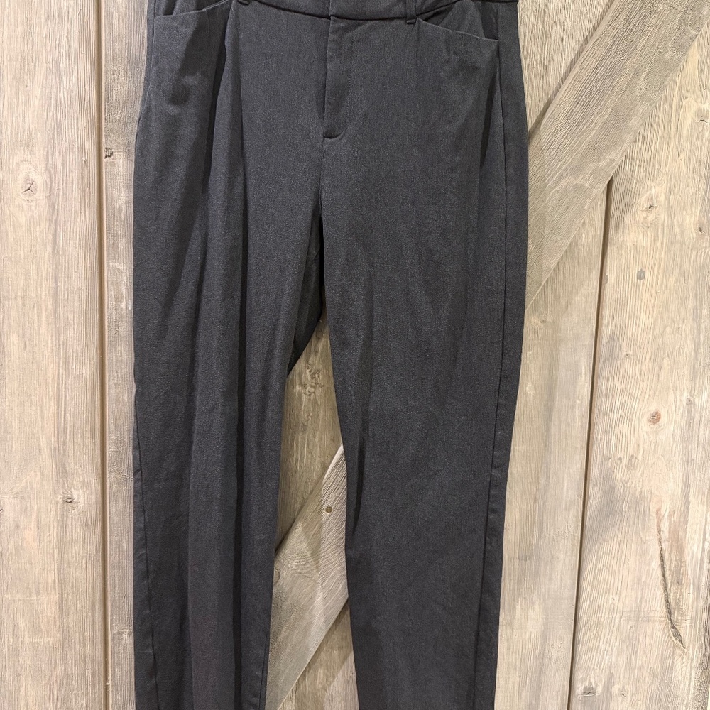 Stretch slacks - grey Old Navy